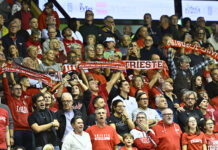 Trieste, campagna abbonamenti chiusa a quota 3742. Michael Arcieri: “Grazie ai nostri tifosi, siete famiglia”