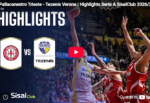 Gli highlights di Pallacanestro Trieste – Tezenis Verona